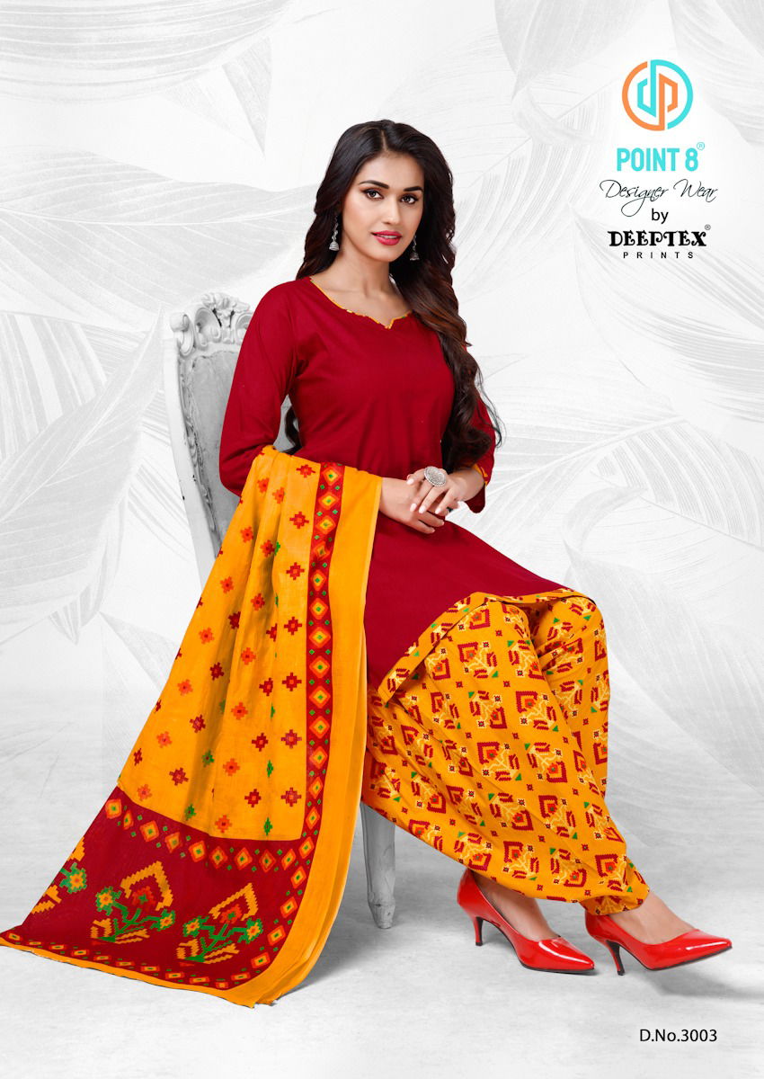 Deeptex Nayanthara 3 Ready Made Regular Wear Pure Cotton Dress Collection